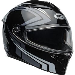 Casque moto Bell Lithium Jetstream - Noir Argent
