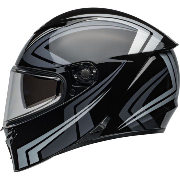 Casque moto Bell Lithium Jetstream - Noir Argent