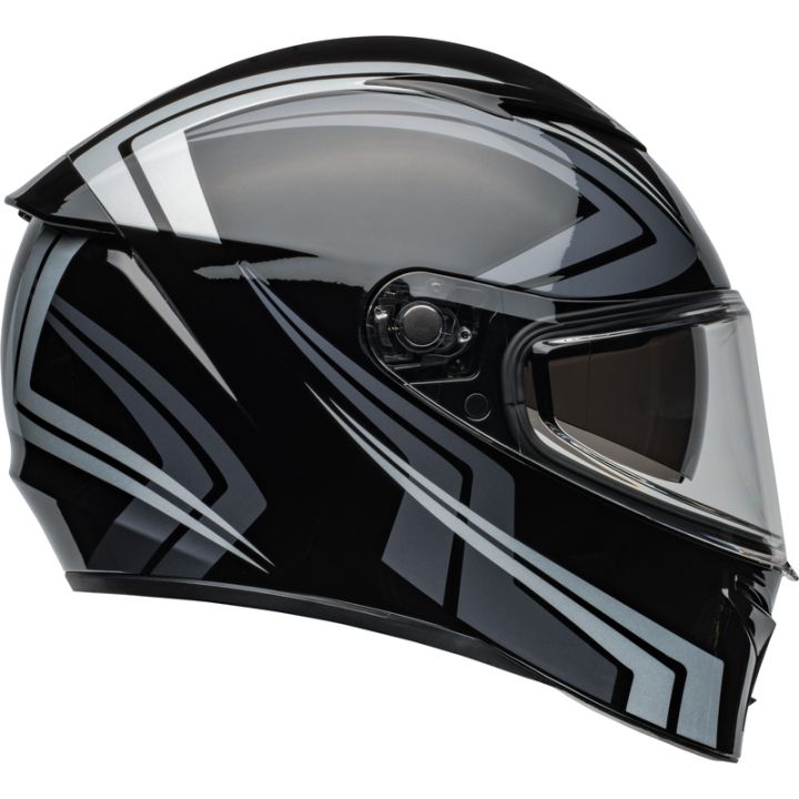 Casque moto Bell Lithium Jetstream - Noir Argent