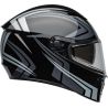 Casque moto Bell Lithium Jetstream - Noir Argent