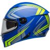 Casque moto Bell Lithium Jetstream - Bleu Retina