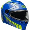 Casque moto Bell Lithium Jetstream - Bleu Retina