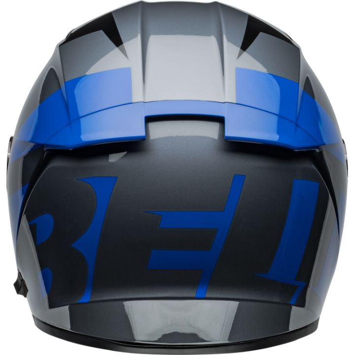 Casque moto Bell Lithium SHEAR - Gris Bleu