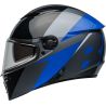 Casque moto Bell Lithium SHEAR - Gris Bleu