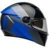 Casque moto Bell Lithium SHEAR - Gris Bleu