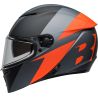 Casque moto Bell Lithium SHEAR - Gris Mat Orange
