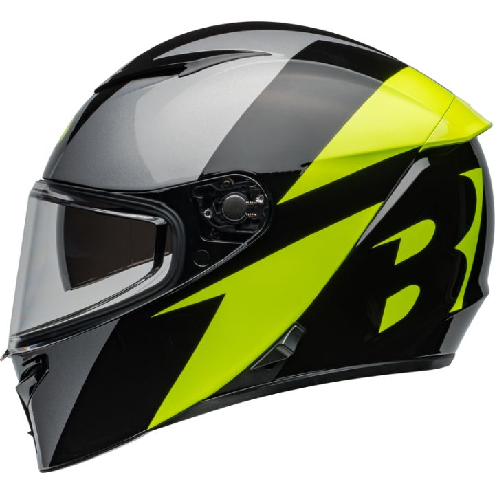 Casque moto Bell Lithium SHEAR - Gris Métallique Retina