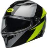 Casque moto Bell Lithium SHEAR - Gris Métallique Retina