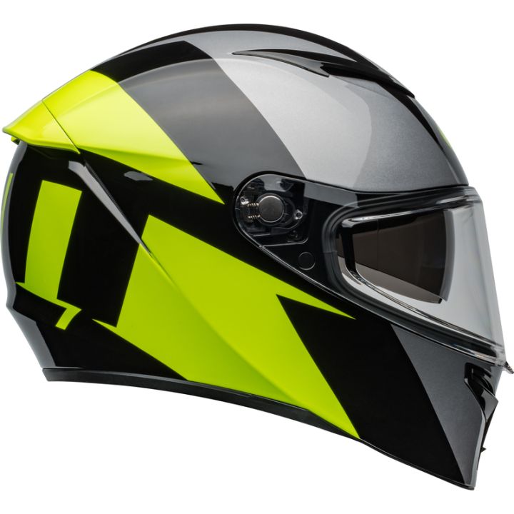 Casque moto Bell Lithium SHEAR - Gris Métallique Retina