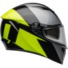 Casque moto Bell Lithium SHEAR - Gris Métallique Retina