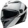 Casque moto Bell Lithium SHEAR - Argent Blanc