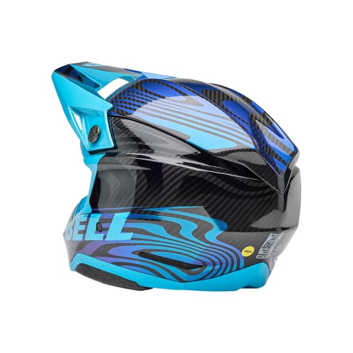 Casque cross Bell MOTO-10 Spherical Cortex - Bleu