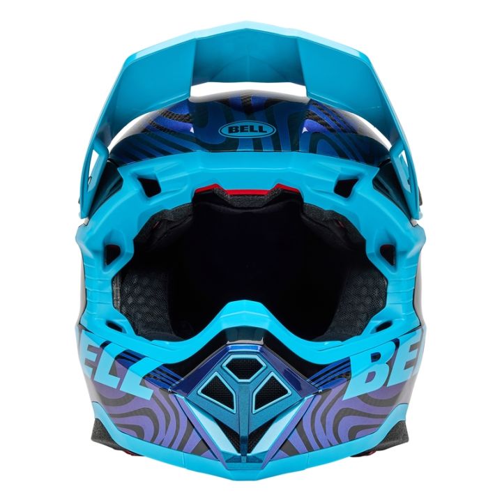 Casque cross Bell MOTO-10 Spherical Cortex - Bleu