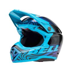 Casque cross Bell MOTO-10 Spherical Cortex - Bleu