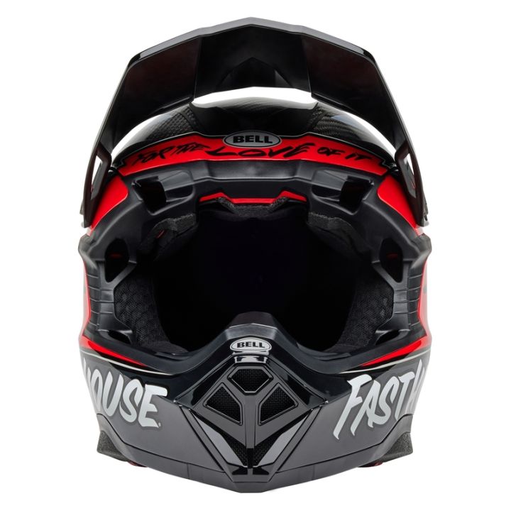 Casque cross Bell MOTO-10 Spherical Édition Limitée Fasthouse Ditd - Gris Rouge