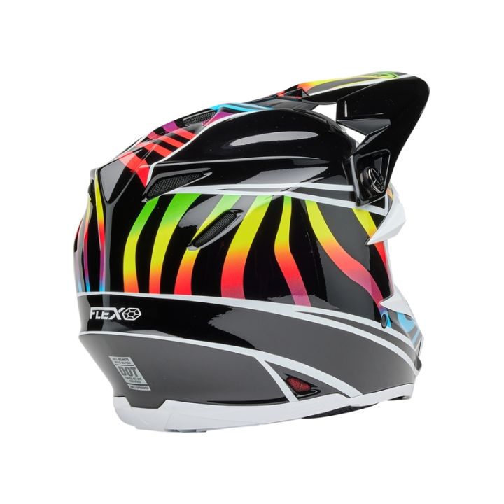 Casque cross Bell MOTO-9S Flex DRIFT - Noir Multicouleur