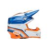 Casque cross Bell MOTO-9S Flex Merchant - Orange Bleu