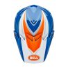 Casque cross Bell MOTO-9S Flex Merchant - Orange Bleu