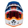 Casque cross Bell MOTO-9S Flex Merchant - Orange Bleu