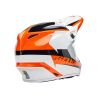 Casque cross Bell MX-9 MIPS RIFT - Orange Blanc