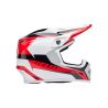 Casque cross Bell MX-9 MIPS RIFT - Rouge Blanc