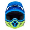 Casque cross Bell MX-9 MIPS Jackal - Bleu Jaune Fluo