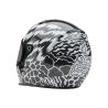 Casque moto Bell Eliminator Carbon Édition Limitée Death Spray - Noir Blanc
