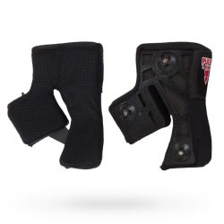Mousses de joues pour Casque Bell Pro Star / Race Star Virus 3Density - Noir