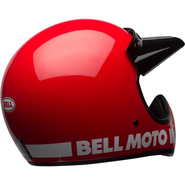 Casque moto Bell moto -3 - Rouge