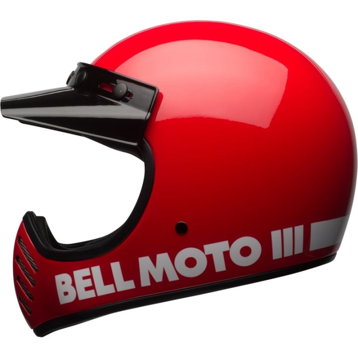 Casque moto Bell moto -3 - Rouge