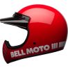 Casque moto Bell moto -3 - Rouge