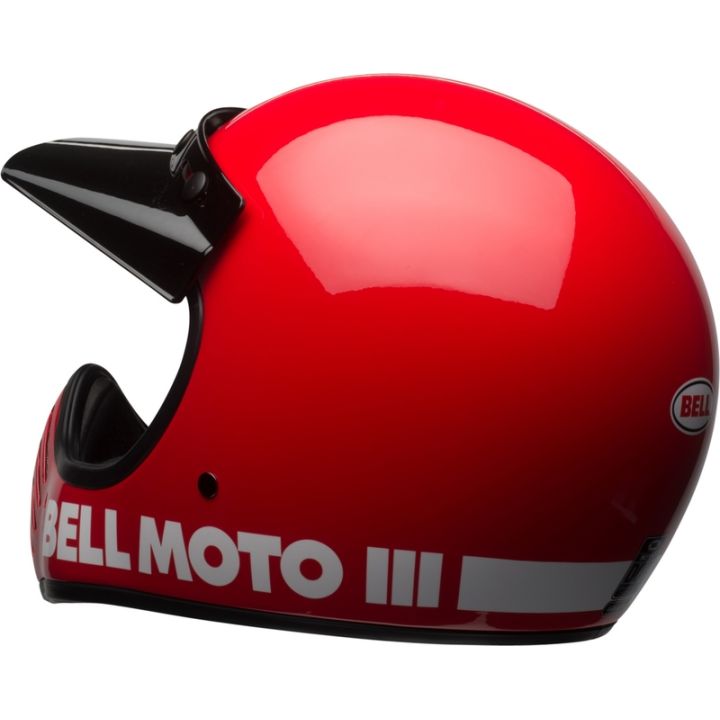 Casque moto Bell moto -3 - Rouge