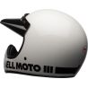 Casque moto Bell moto -3 Classic - Blanc