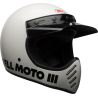 Casque moto Bell moto -3 Classic - Blanc