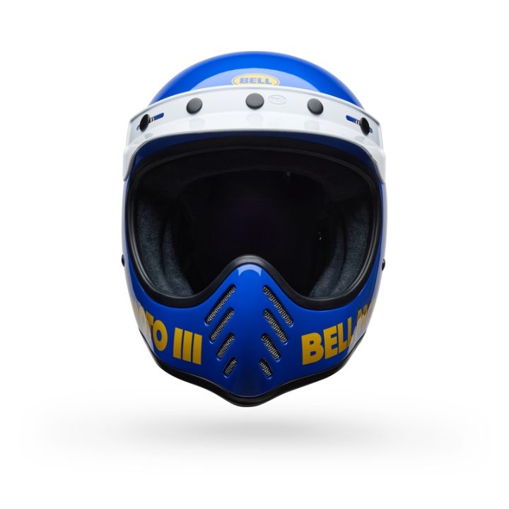 Casque moto Bell moto -3 - Bleu