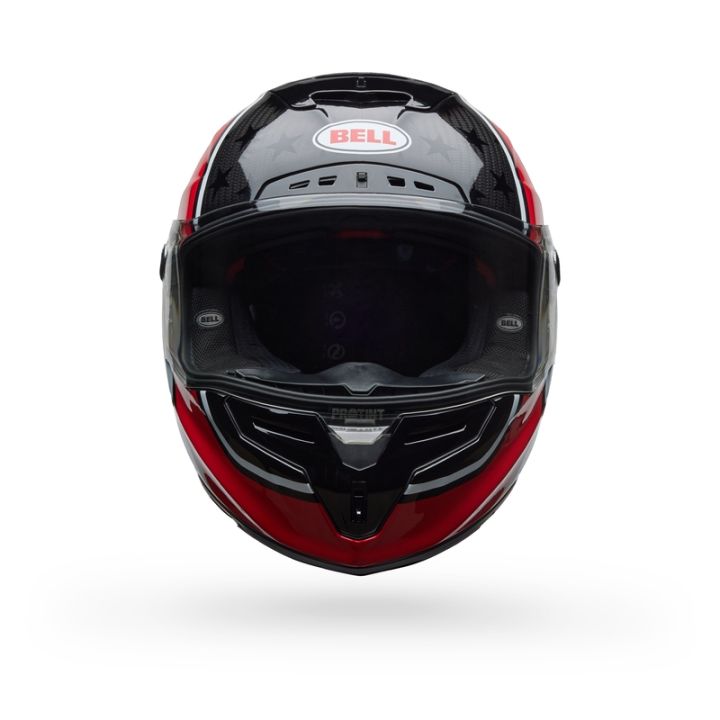 Casque moto Bell Race Star DLX - Rouge Bleu