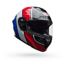 Casque moto Bell Race Star DLX - Rouge Bleu