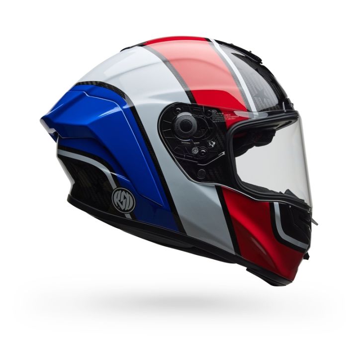 Casque moto Bell Race Star DLX - Rouge Bleu