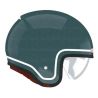 Casque jet Bell TX 501 Classic - Emeraude