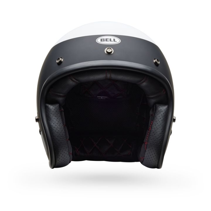 Casque jet Bell Custom 500 Parlor - Noir Blanc