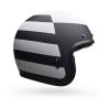 Casque jet Bell Custom 500 Parlor - Noir Blanc
