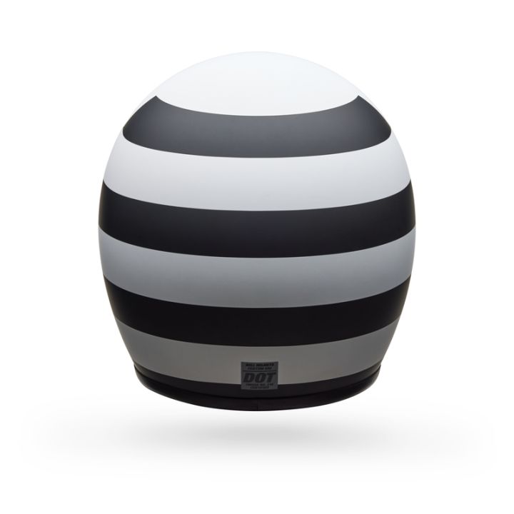 Casque jet Bell Custom 500 Parlor - Noir Blanc