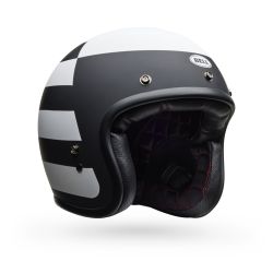 Casque jet Bell Custom 500 Parlor - Noir Blanc