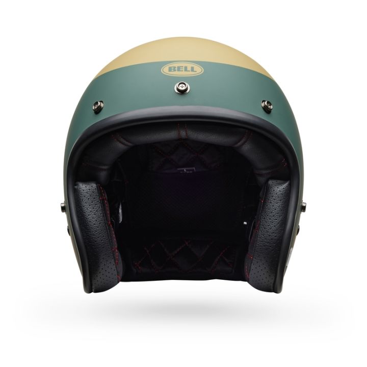 Casque jet Bell Custom 500 Parlor - Bleu Or