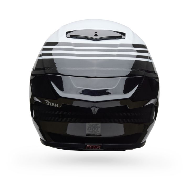 Casque moto Bell Race Star DLX - Blanc Noir