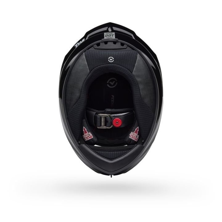 Casque moto Bell Race Star DLX - Blanc Noir