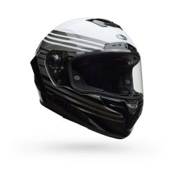 Casque moto Bell Race Star DLX - Blanc Noir
