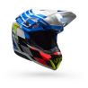 Casque cross Bell moto -10 Spherical Pro Circuit 2025 - Bleu Blanc