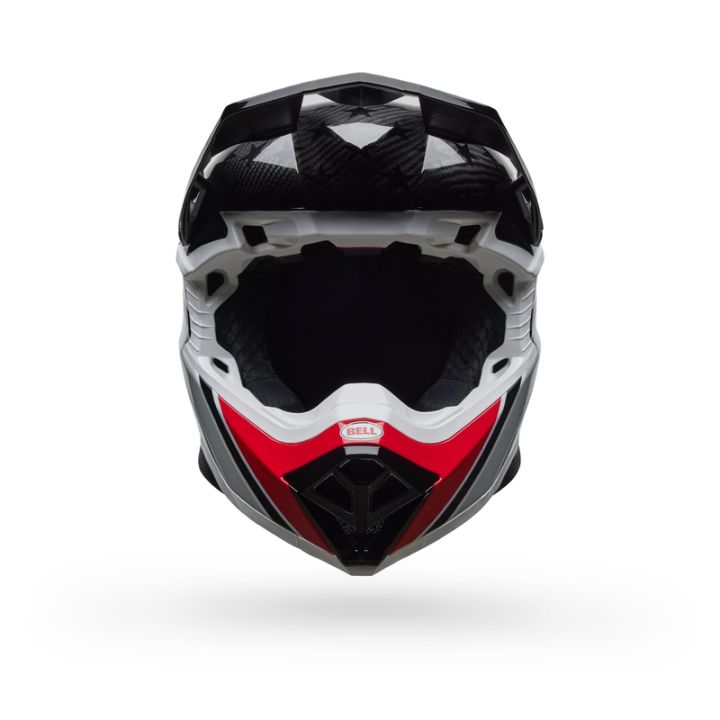 Casque cross Bell moto -10 Spherical Old Glory - Rouge Bleu