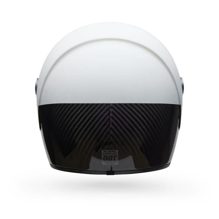 Casque moto Bell Eliminator Carbon Diverge - Blanc Noir